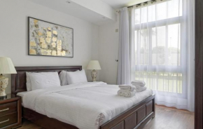 Luxury 2 Bedroom Ground Floor Apartment with Private Garden in Cairo Festival City